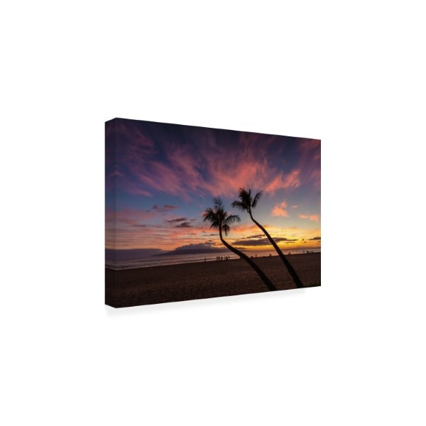 Pierre Leclerc 'Kaanapali Sunset' Canvas Art,22x32